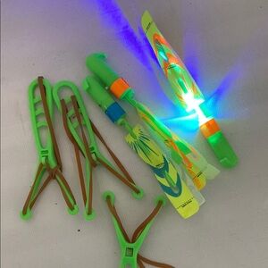 Helicopter arrows light up